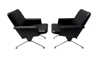 Mid-Century Modern Lounge Chairs No. 1432 by Andre Cordemeijer for Gispen, 1961